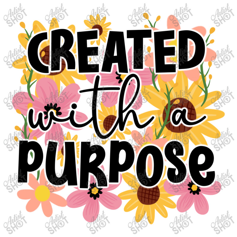 Created With A Purpose Baby Tee by Oma's Magic World | Artistshot