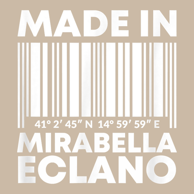 Made In Mirabella Eclano Barcode T Shirt Foam Trucker Hat | Artistshot