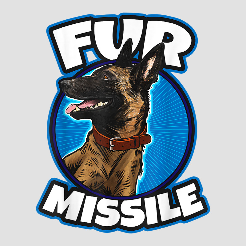 Fur Missiles Belgian Malinois Dog Missile T Shirt Foam Trucker Hat by uekirstockpg | Artistshot