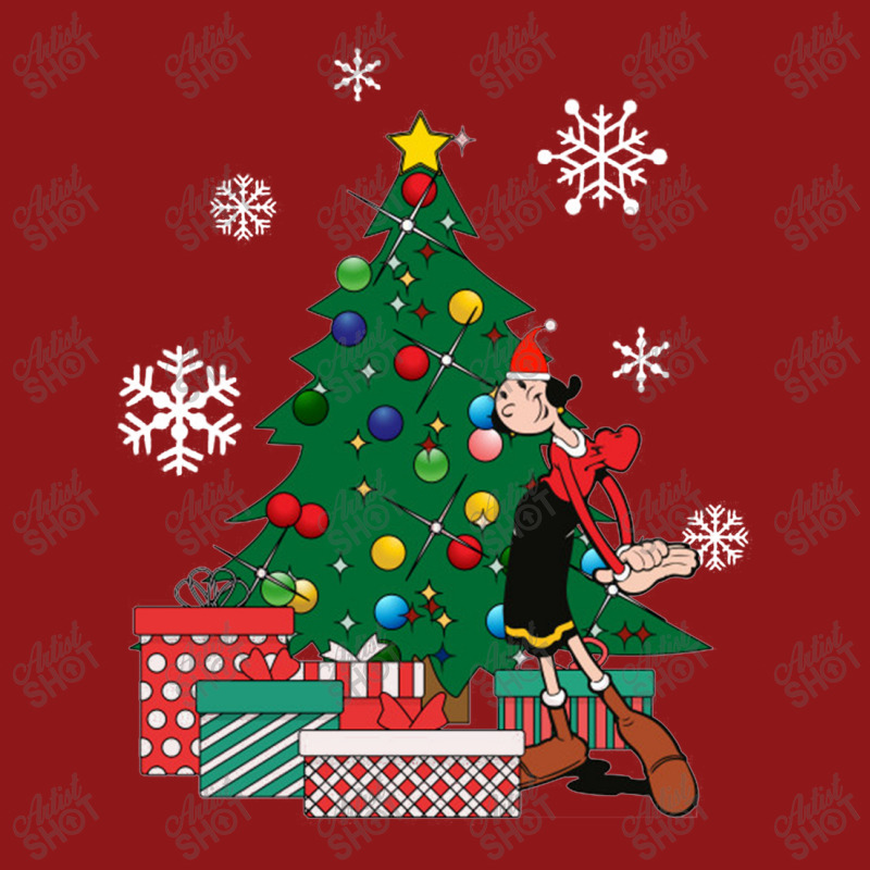 Olive Oyl Around The Christmas Tree Popeye Foam Trucker Hat | Artistshot