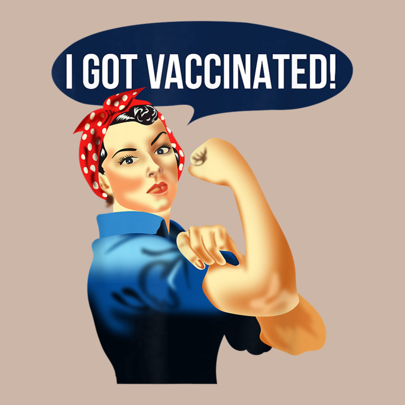 Pro Vaccine Vaccinated Rosie The Riveter Vaccinator T Shirt Adjustable Baseball Cap by cm-arts | Artistshot