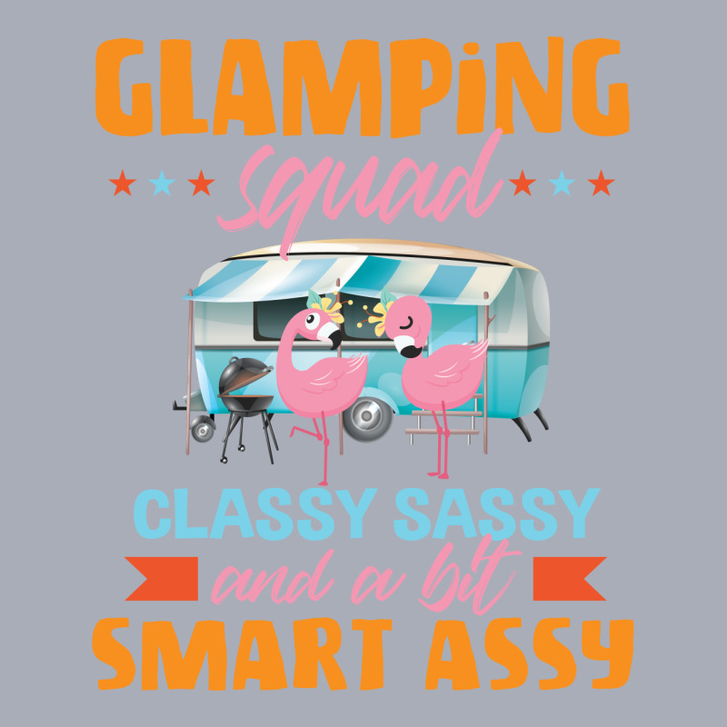 Glamping Squad Classy Sassy And A Bit Smart Assy Cute Flamingo Camping Tank Dress by vip.pro123 | Artistshot