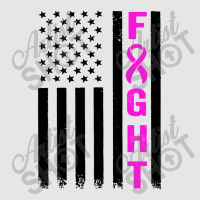 Fight Breast Survivor American Flag Adjustable Baseball Cap | Artistshot