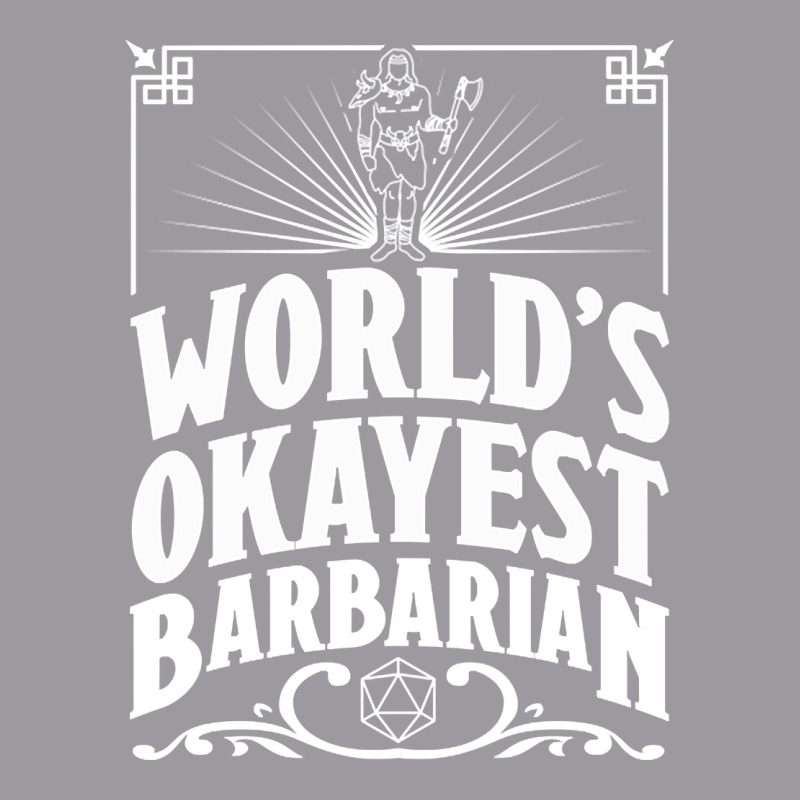 D&d Worlds Okayest Barbarian Adjustable Baseball Cap by Kosdapen517 | Artistshot