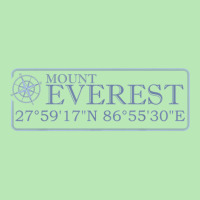 Mount Everest Gift Mt Everest Peak Location Map Coordinates T Shirt Dyed Cap | Artistshot