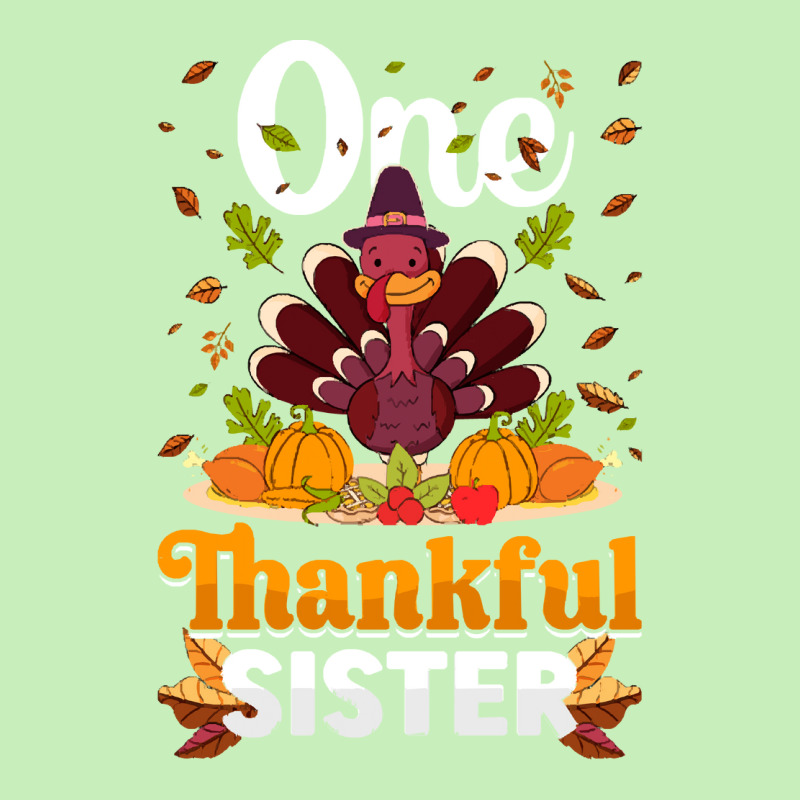 Thanksgiving Turkey Thanksgiving Day November 24 One Thankful Sister Urban Heavy T-shirt | Artistshot