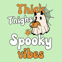 Thick Thighs Spooky Vibes Thick Thighs Spooky Vibes - Retro Groovy Vin Urban Heavy T-shirt | Artistshot