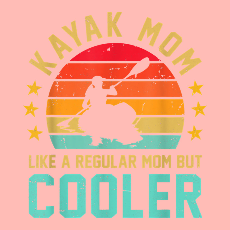 Kayak Mom Like A Regular Mom But Cooler Canoe Rowing Row T Shirt Urban Heavy T-shirt | Artistshot