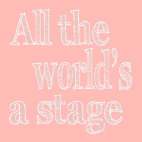 All The World's A Stage Theatre Shakespeare Quote Theater Urban Heavy T-shirt | Artistshot