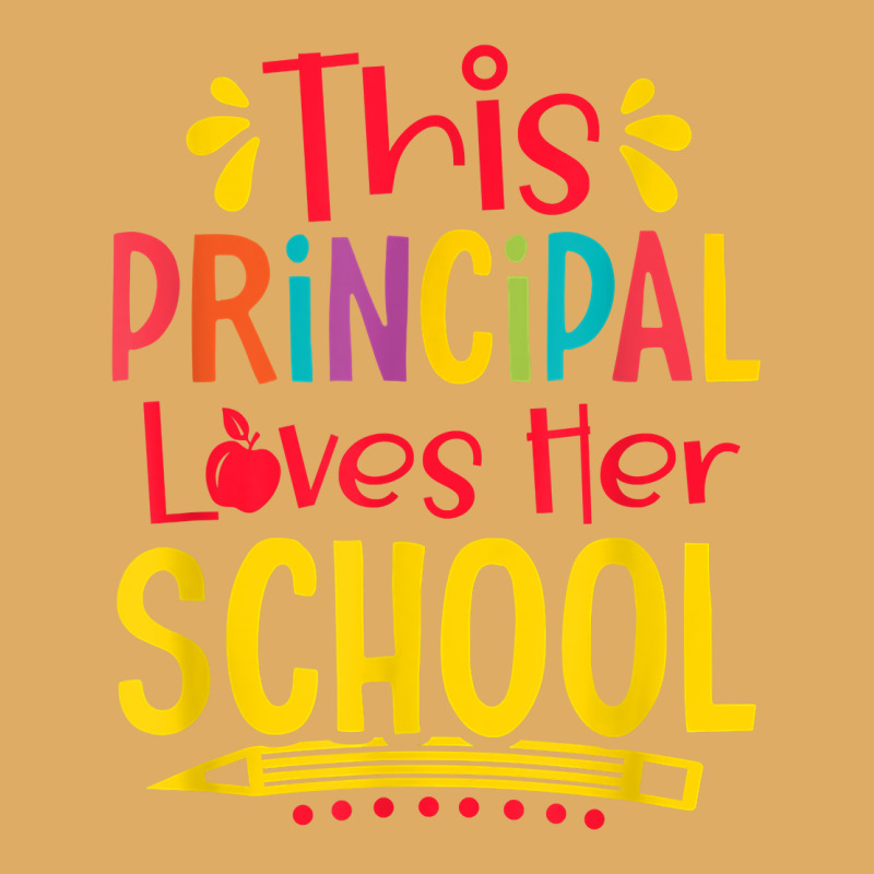 Principal Loves Her School Principal Headmaster Headmistress T Shirt Urban Heavy T-shirt by cm-arts | Artistshot