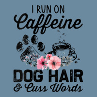 Womens I Run On Caffeine Dog Hair And Cuss Words V Neck T Shirt Urban Heavy T-shirt | Artistshot