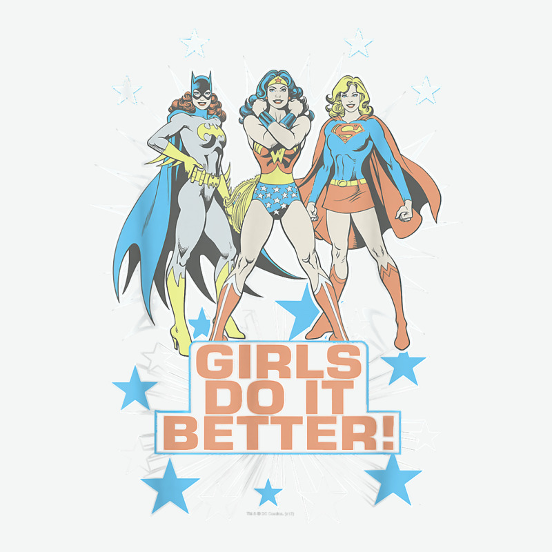 Wonder Woman Supergirl Batgirl Girls Do It Better T Shirt Urban Heavy T-shirt | Artistshot