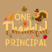 One Thankful Principal Fall Autumn Pumpkin Thanksgiving Urban Pullover Hoodie | Artistshot