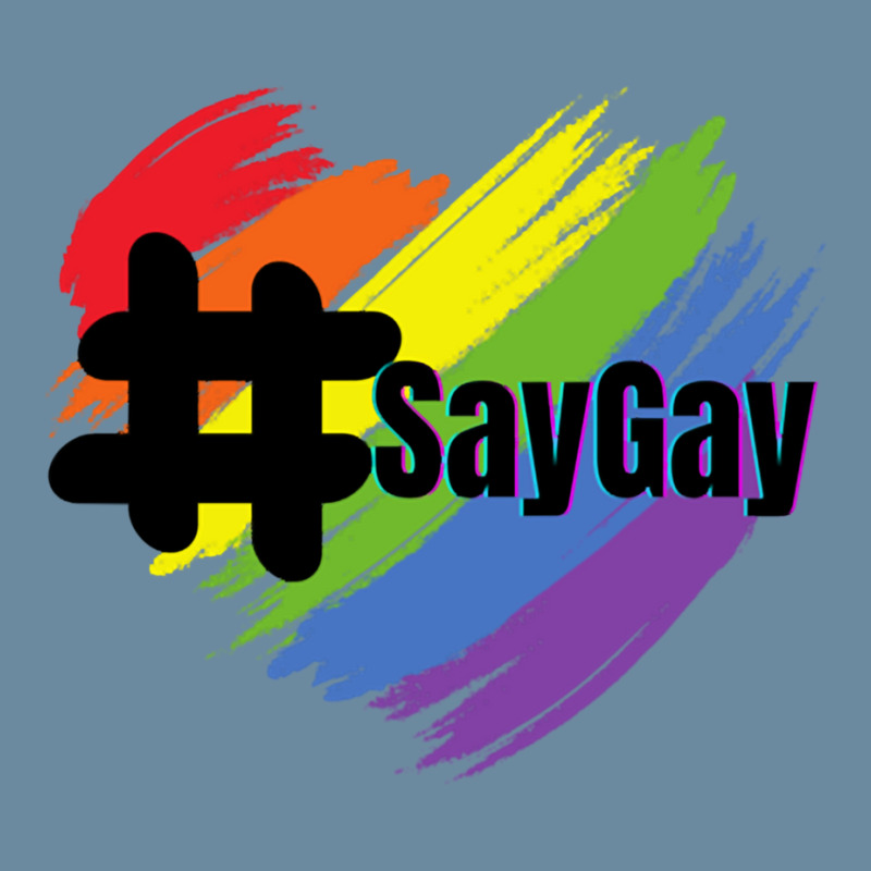 Say Gay Hashtag Lgbt Pride Florida Is Gay Urban Pullover Hoodie | Artistshot