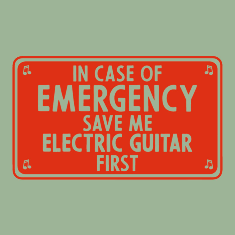 In Case Of Emergency Save Me Electric Guitar First Urban Pullover Hoodie | Artistshot