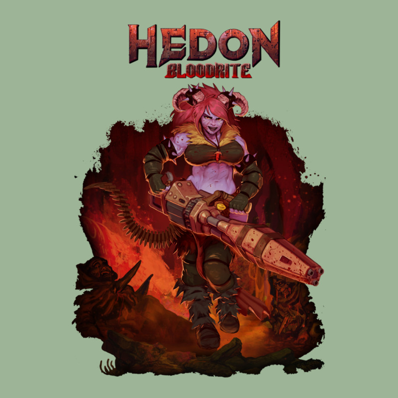 Hedon Bloodrite Cover Art (clothing Splash) Urban Pullover Hoodie | Artistshot