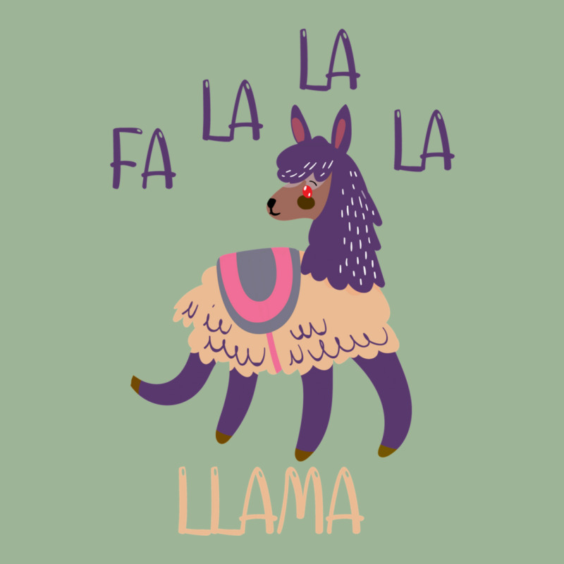 Fa La La La Llama Christmas Lights Snowflakes Urban Pullover Hoodie | Artistshot