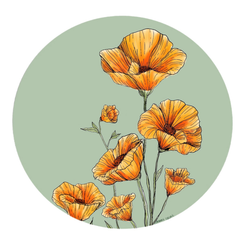 California Poppies Bomber Jacket | Artistshot