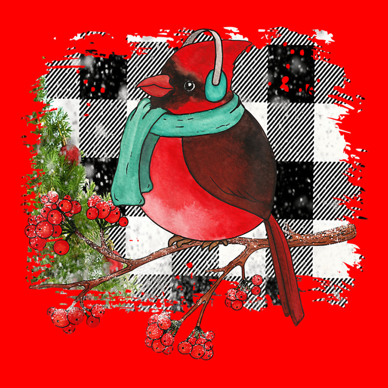 Red Cardinal Bird Winter Christmas Bird Lover Birdwatching Bomber Jacket | Artistshot