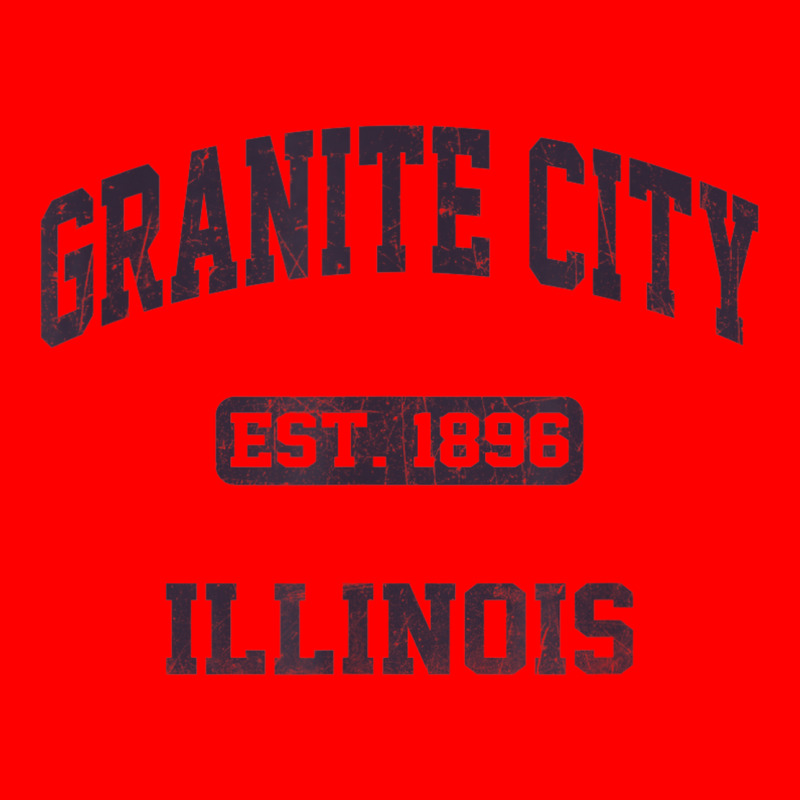 Granite City Illinois Il Vintage State Athletic Style Bomber Jacket | Artistshot