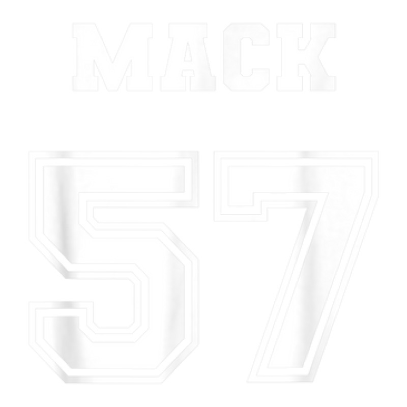 Jersey Style Mack Name Nickname 1957 57 Birthday Bomber Jacket by Fashzilla | Artistshot