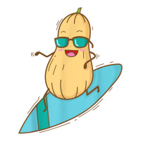 Butternut Squash Surfing In The Water Bomber Jacket | Artistshot