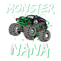 Monster Truck Rally Racing Nana Car Trucker Driver Mother Bomber Jacket | Artistshot