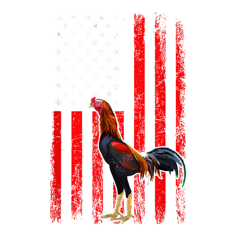 American Flag Cock Fighting Rooster Bomber Jacket by pennyWelborn | Artistshot