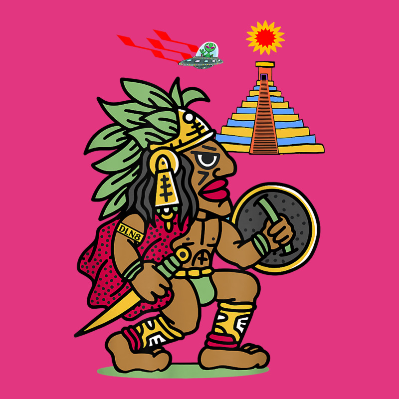 Ancient Aztec Warrior Dln8 Aliens At Tenochtitlan T Shirt Beanie by cm-arts | Artistshot