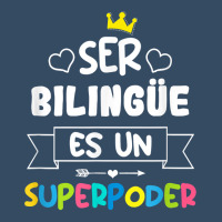 Ser Bilingue Es Un Superpoder Funny Maestra Spanish Teacher T Shirt Beanie | Artistshot