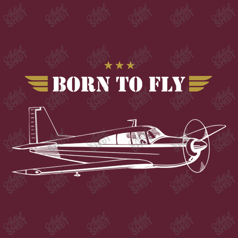 Born To Fly Plane Pilot - Single Airplane Beanie | Artistshot