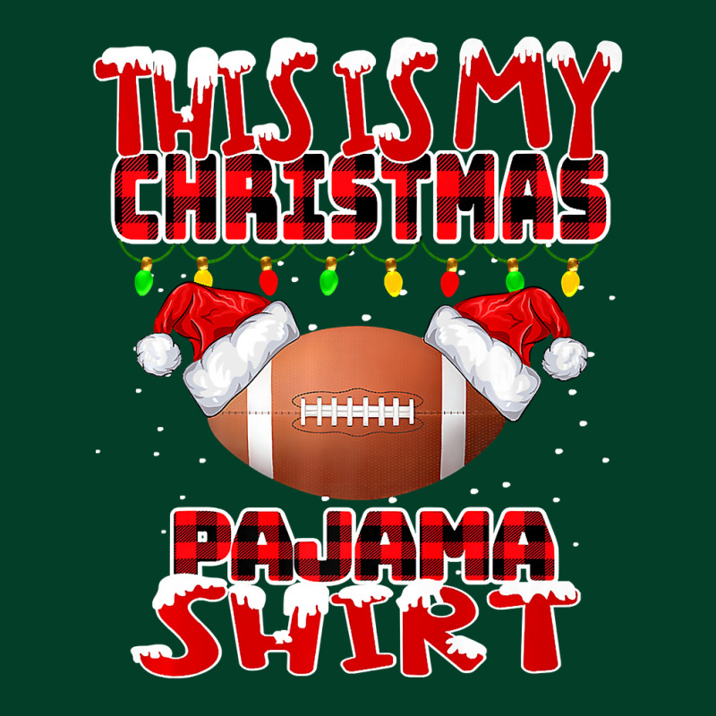 Football This Is My Christmas Pajama Football Xmas Boys Men 377 Beanie by pester | Artistshot