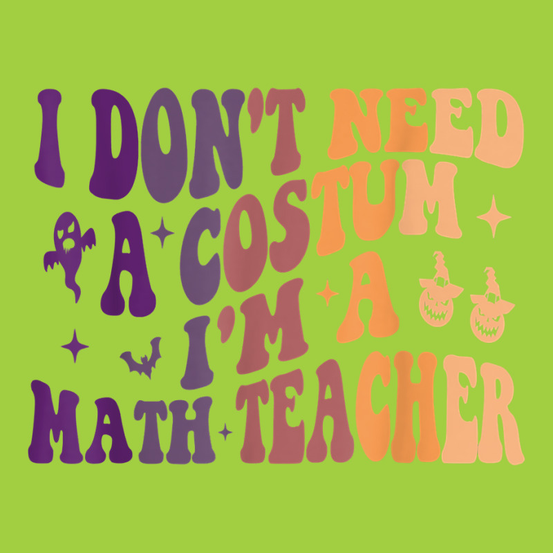 I Don't Need A Costume I'm A Math Teacher  Halloween Characters Video  Beanie | Artistshot