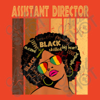 Assistant Director Afro African American Black History Month Painting Beanie | Artistshot