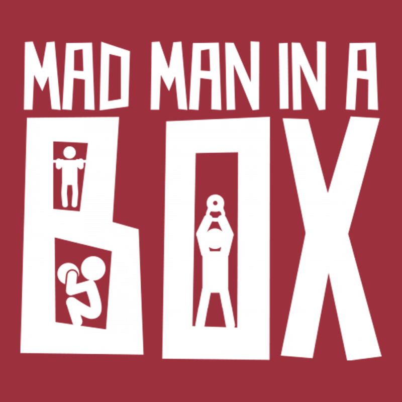 Mad Man In A Box Vintage Hoodie | Artistshot