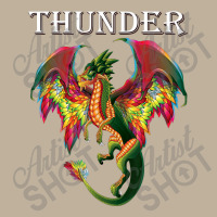 Imagine You Are A Thunder Dragon Breathing Fire With Wings Retro Vinta Sun Shade Cap | Artistshot