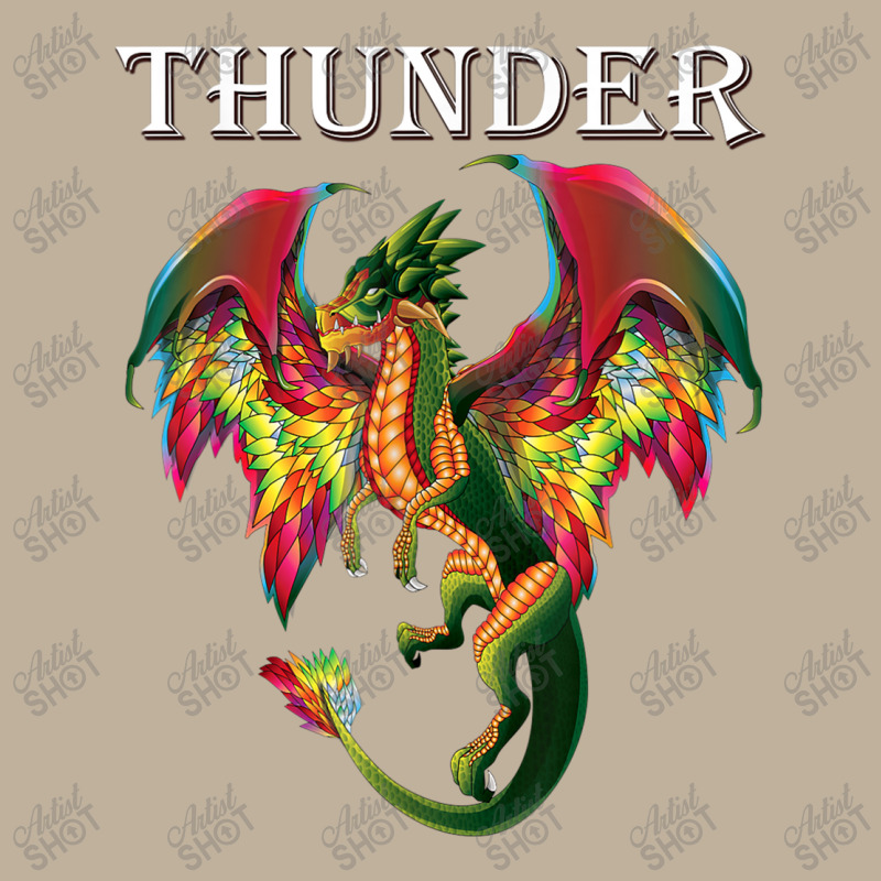 Imagine You Are A Thunder Dragon Breathing Fire With Wings Retro Vinta Sun Shade Cap by HailieDesign | Artistshot