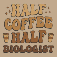 Retro T  Shirt Half Coffee Half Biologist T  Shirt Mesh Back Trucker Hat | Artistshot