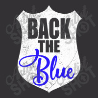 Back The Blue   Thin Blue Line Support Police Officer Premium Vintage Short | Artistshot