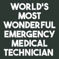 World's Most Wonderful Emergency Medical Technician T Shirt Mesh Back Trucker Hat | Artistshot