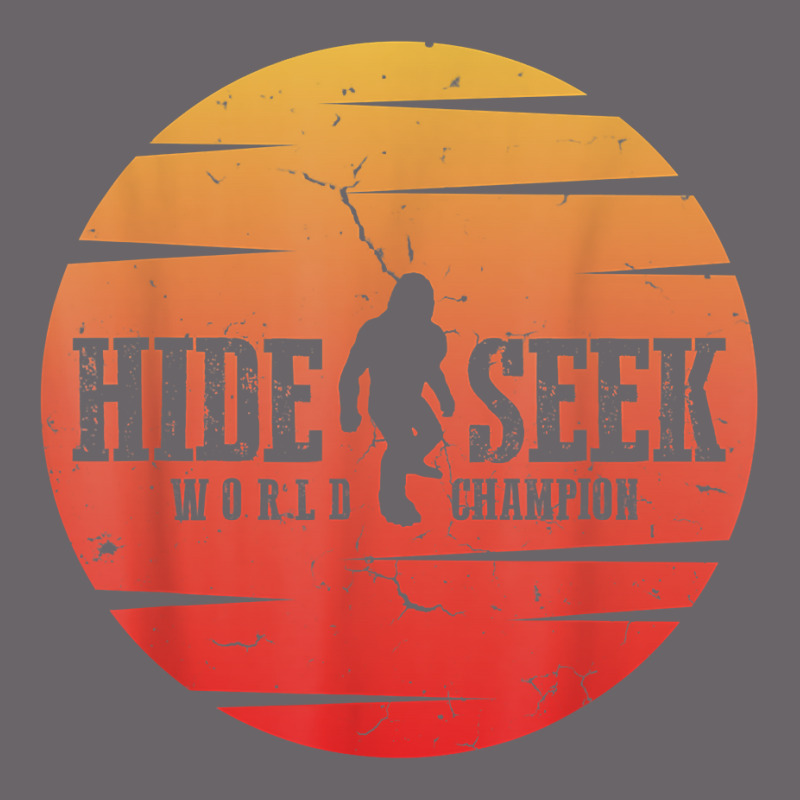 Hide And Seek World Champion   Funny Big T Shirt Mesh Back Trucker Hat by rillanerby | Artistshot