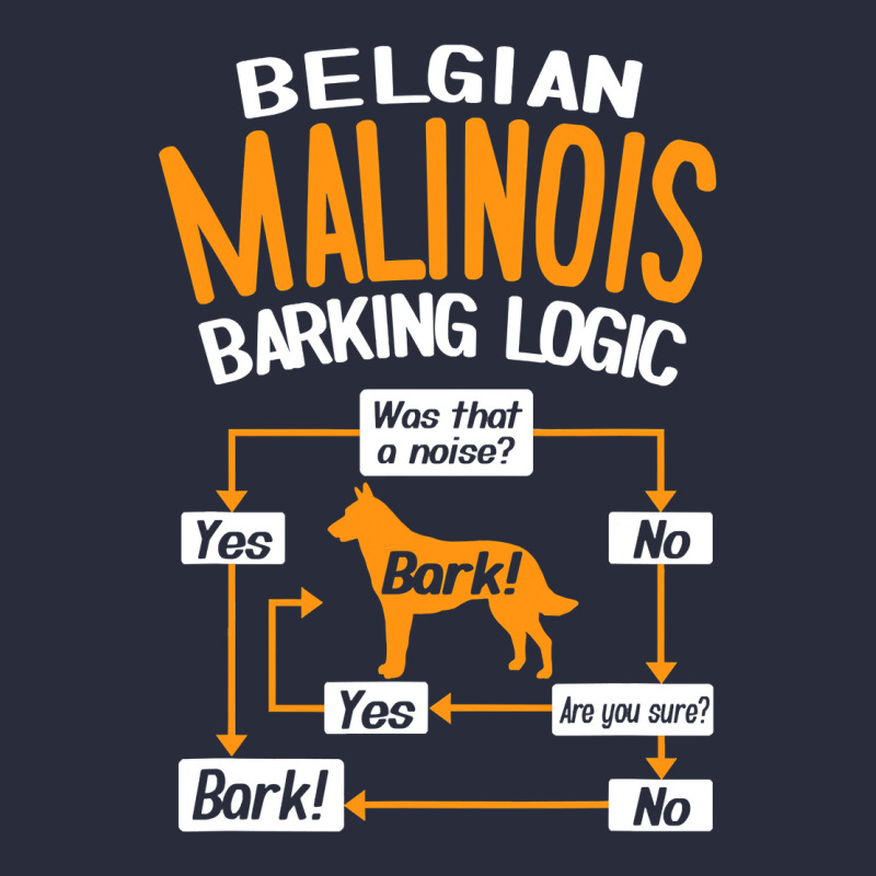 Belgian Malinois Bark Logic T Shirt Mesh Back Trucker Hat by DarleneLee89 | Artistshot