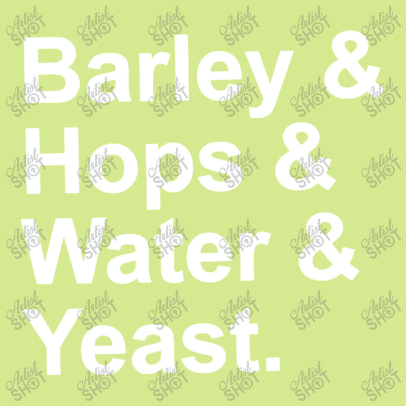 Barley, Hops, Water, Yeast Retro Trucker Cap | Artistshot