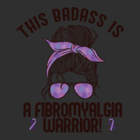 This Badass Is A Fibromyalgia Warrior Awareness Woman Meme Pullover Ho Snapback Trucker Cap | Artistshot