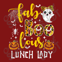 Leopard Fab Boo Lous Lunch Lady Team Teacher Spooky Season Snapback Trucker Cap | Artistshot