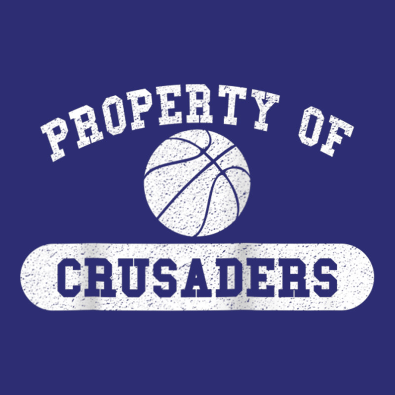 Property Of Crusaders Basketball Raglan Baseball Tee Snapback Trucker Cap | Artistshot