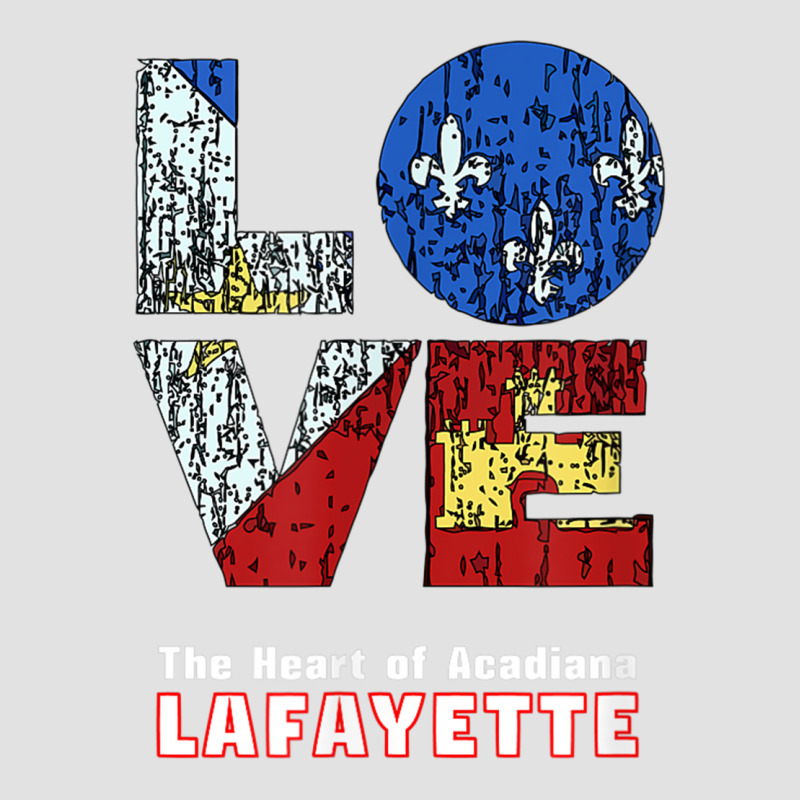 Lafayette   Love   The Heart Of Acadiana Foam Trucker Hat | Artistshot