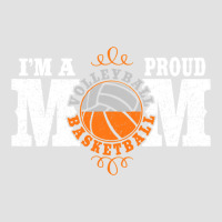 I M A Proud Basketball Volleyball Mom   Combined Sports T Shirt Foam Trucker Hat | Artistshot