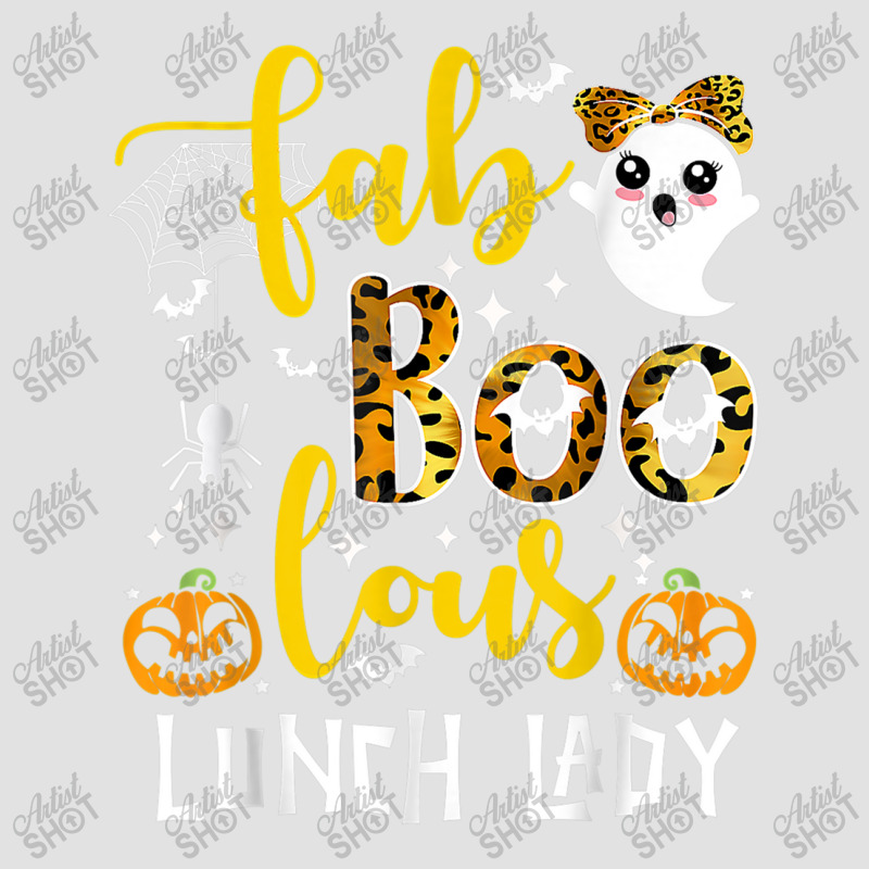 Leopard Fab Boo Lous Lunch Lady Team Teacher Spooky Season Foam Trucker Hat by MadisonDesign | Artistshot