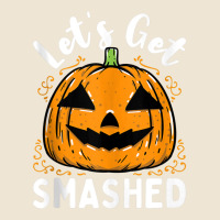 Lets Get Smashed Funny Pumpkin Halloween Drinking Costume Tank Top Adjustable Baseball Cap | Artistshot